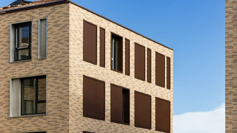 View of a new building