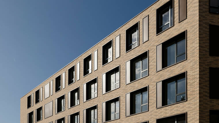 New building of the international city